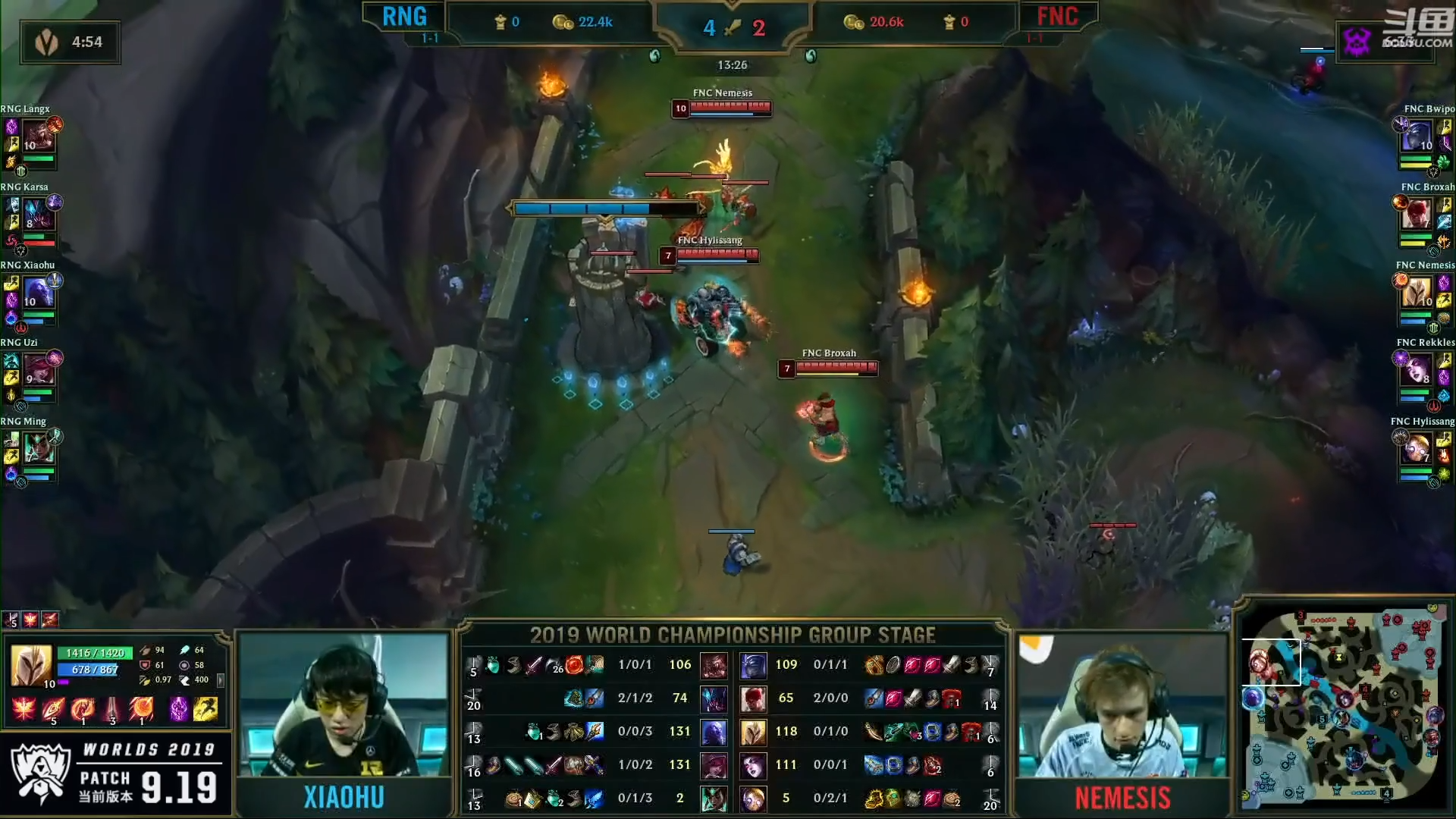 FNC力克RNG,369团战一打五淘汰赛3:0(巴黎) FNC力克RNG,369团战一打五淘汰赛3:0(巴黎)